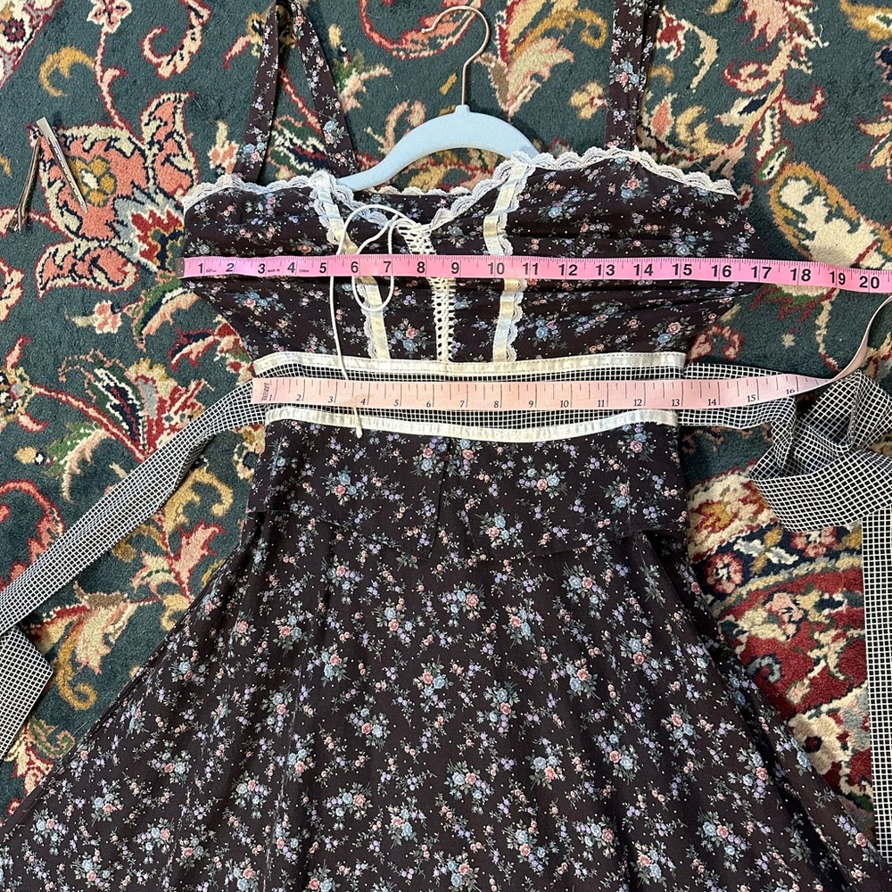 Gold Label Gunne Sax peplum dress 👗 - Picture 2 of 9